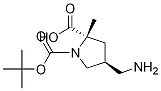 (2S,4S)-1-tert-butyl 2-Methyl 4-(aMinoMethyl)pyrrolidine-1,2-dicarboxylate CAS#: 214066-78-1