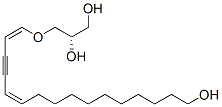 (2S,5Z,9Z)-4-Oxa-5,9-icosadien-7-yne-1,2,20-triol CAS#: 110600-69-6