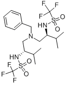 (2S,6S)-4-BENZYL-1,7-BIS(TRIFLUOROMETHYLSULFONYL)-2,6-DIISOPROPYL-1,4,7-TRIAZAHEPTANE CAS#: 200351-80-0