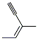 (2Z)-3-Methyl-2-pentene-4-yne CAS#: 14272-81-2