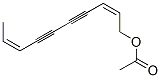 (2Z,8Z)-1-Acetoxy-2,8-decadiene-4,6-diyne CAS#: 24503-75-1