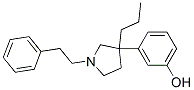 3-[1-(2-Phenylethyl)-3-propyl-3-pyrrolidinyl]phenol CAS#: 14254-00-3