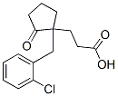 3-[1-[(2-chlorophenyl)methyl]-2-oxo-cyclopentyl]propanoic acid CAS#: 2700-13-2