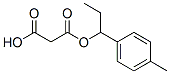 3-[1-(4-methylphenyl)propoxy]-3-oxo-propanoic acid CAS#: 101756-25-6