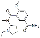 3-[(1-Ethyl-2-pyrrolidinyl)methylcarbamoyl]-4-methoxybenzamide CAS#: 23694-34-0