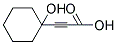 3-(1-HYDROXYCYCLOHEXYL)-2-PROPYNOIC ACID CAS#: 25294-58-0