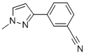 3-(1-Methyl-1H-pyrazol-3-yl)benzonitrile CAS#: 207909-05-5