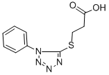 3-(1-PHENYL-1H-TETRAZOL-5-YLSULFANYL)-PROPIONIC ACID CAS#: 1437-67-8