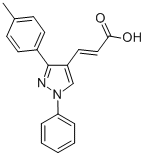 3-(1-PHENYL-3-P-TOLYL-1H-PYRAZOL-4-YL)-ACRYLIC ACID CAS#: 108446-74-8