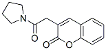 3-[(1-Pyrrolidinylcarbonyl)methyl]coumarin CAS#: 18186-67-9