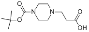 3-(1-TERT-BUTOXYCARBONYLPIPERAZIN-4-YL)PROPIONIC ACID CAS#: 242459-97-8