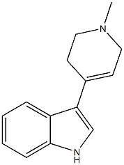 3-(1-methyl-1,2,3,6-tetrahydropyrid-4-yl)indole CAS#: 17403-03-1