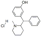 3-[(1-methyl-2-piperidyl)-phenyl-methyl]phenol hydrochloride CAS#: 20068-91-1