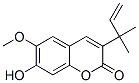 3-(1,1-Dimethyl-2-propenyl)-7-hydroxy-6-methoxy-2H-1-benzopyran-2-one CAS#: 19723-23-0