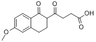 3-(1,2,3,4-Tetrahydro-6-methoxy-1-oxo-2-naphthoyl)propionicacid CAS#: 100976-74-7
