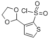 3-(1,3-DIOXOLAN-2-YL)THIOPHENE-2-SULFONYL CHLORIDE CAS#: 103011-38-7