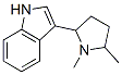 3-(1,5-Dimethyl-2-pyrrolidinyl)-1H-indole CAS#: 19137-66-7