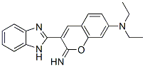 3-(1H-benzoimidazol-2-yl)-N,N-diethyl-2-imino-chromen-7-amine CAS#: 17754-91-5