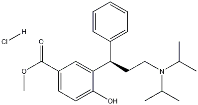 3-[(1R)-3-[Bis(1-methylethyl)amino]-1-phenylpropyl]-4-hydroxybenzoic acid methyl ester hydrochloride CAS#: 214600-45-0