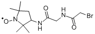 3-[2-(2-BROMOACETAMIDO)ACETAMIDE]-PROXYL, FREE RADICAL CAS#: 100900-13-8
