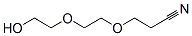 3-[2-(2-Hydroxyethoxy)ethoxy]propanenitrile CAS#: 10143-54-1