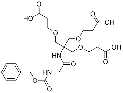 3-[2-(2-{[(benzyloxy)carbonyl]aMino}acetaMido)-3-(2-carboxyethoxy)-2-[(2-carboxyethoxy)Methyl]propoxy]propanoic acid CAS#: 220886-02-2