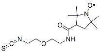 3-[2-(2-isothiocyanatoethoxy)ethylcarbamoyl]-PROXYL CAS#: 100929-91-7