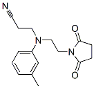 3-[[2-(2,5-dioxopyrrolidin-1-yl)ethyl](3-methylphenyl)amino]propiononitrile CAS#: 2223-89-4