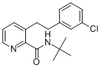 3-[2-(3-CHLORO-PHENYL)-ETHYL]-PYRIDINE-2-CARBOXYLIC ACID TERT-BUTYLAMIDE CAS#: 107285-30-3
