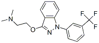 3-[2-(Dimethylamino)ethoxy]-1-[3-(trifluoromethyl)phenyl]-1H-indazole CAS#: 21487-12-7