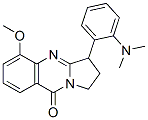 3-[2-(Dimethylamino)phenyl]-2,3-dihydro-5-methoxypyrrolo[2,1-b]quinazolin-9(1H)-one CAS#: 16688-22-5