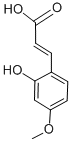 3-(2-HYDROXY-4-METHOXY-PHENYL)-ACRYLIC ACID CAS#: 16202-50-9