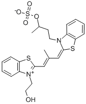 3-(2-HYDROXYETHYL)-9-METHYL-3'-(3-SULFATOBUTYL)THIACARBOCYANINE BETAINE CAS#: 103534-62-9