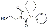 3-(2-Hydroxyethyl)-1-phenyl-1,3-diazaspiro[4.5]decane-2,4-dione CAS#: 1034-61-3