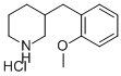 3-(2-METHOXYBENZYL)PIPERIDINE HYDROCHLORIDE CAS#: 26873-23-4
