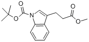 3-(2-METHOXYCARBONYL-ETHYL)-INDOLE-1-CARBOXYLIC ACID TERT-BUTYL ESTER CAS#: 253605-13-9