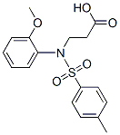 3-{(2-METHOXYPHENYL)[(4-METHYLPHENYL)SULFONYL]AMINO}PROPANOIC ACID CAS#: 103687-96-3