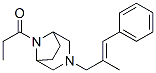 3-(2-Methyl-3-phenylallyl)-8-propionyl-3,8-diazabicyclo[3.2.1]octane CAS#: 2016-81-1