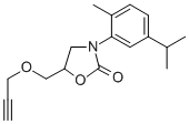 3-[2-Methyl-5-(isopropyl)phenyl]-5-[(2-propynyloxy)methyl]-2-oxazolidinone CAS#: 23598-57-4
