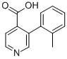 3-(2-Methylphenyl)-4-pyridinecarboxylicacid CAS#: 290300-98-0