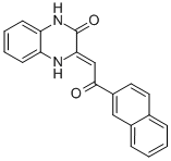 3-(2-NAPHTHALEN-2-YL-2-OXO-ETHYLIDENE)-3,4-DIHYDRO-1H-QUINOXALIN-2-ONE CAS#: 273196-12-6