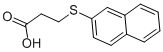 3-(2-NAPHTHYLTHIO)PROPIONIC ACID CAS#: 1141-45-3