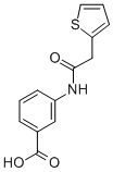 3-(2-THIOPHEN-2-YL-ACETYLAMINO)-BENZOIC ACID CAS#: 206983-05-3