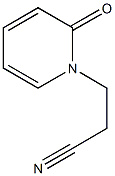 3-(2-oxopyridin-1-yl)propanenitrile CAS#: 25386-51-0
