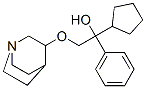 3-(2'-phenyl-2'-cyclopentyl-2'-hydroxyethoxy)quinuclidine CAS#: 114121-68-5