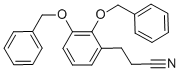 3-[2,3-DI(BENZYLOXY)PHENYL]PROPANENITRILE CAS#: 249278-33-9