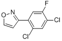 3-(2,4-DICHLORO-5-FLUOROPHENYL)ISOXAZOLE CAS#: 103318-73-6