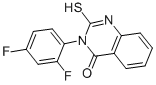 3-(2,4-DIFLUORO-PHENYL)-2-MERCAPTO-3H-QUINAZOLIN-4-ONE CAS#: 19062-31-8