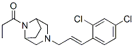3-(2,4-Dichlorocinnamyl)-8-propionyl-3,8-diazabicyclo[3.2.1]octane CAS#: 1640-64-8