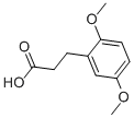 3-(2,5-DIMETHOXYPHENYL)PROPIONIC ACID CAS#: 10538-49-5